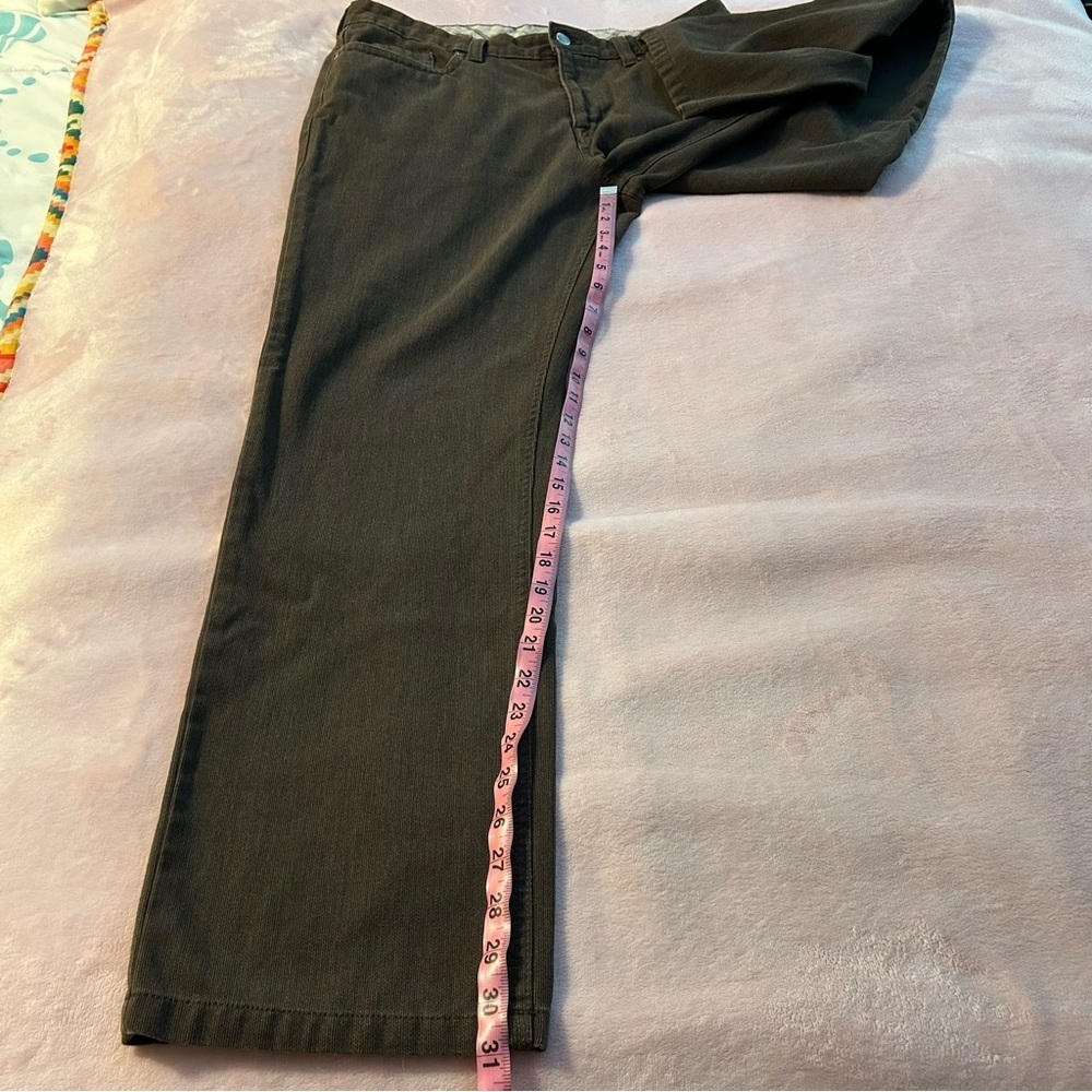 Kenneth Cole New York brown pants size 34X32 straight casual fall - Picture 8 of 8